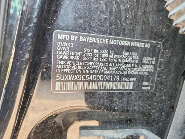 2013 BMW X3 xDrive28i