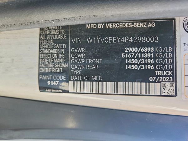 2023 MERCEDES-BENZ METRIS