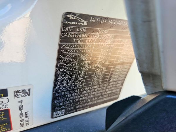 2019 JAGUAR F-PACE Premium
