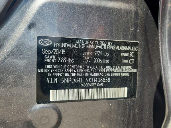 2019 HYUNDAI ELANTRA