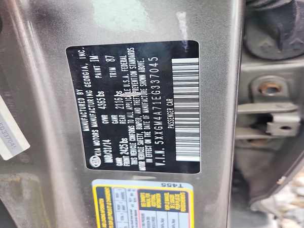 2014 KIA OPTIMA 2.4 LX STD/Conv