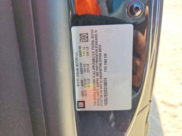 2012 CADILLAC CTS Performance