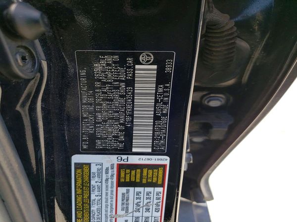 2014 TOYOTA CAMRY — VINS