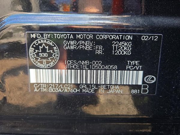 2013 LEXUS GS 350