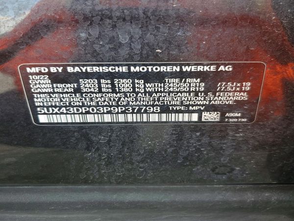 2023 BMW X3 sDrive30i