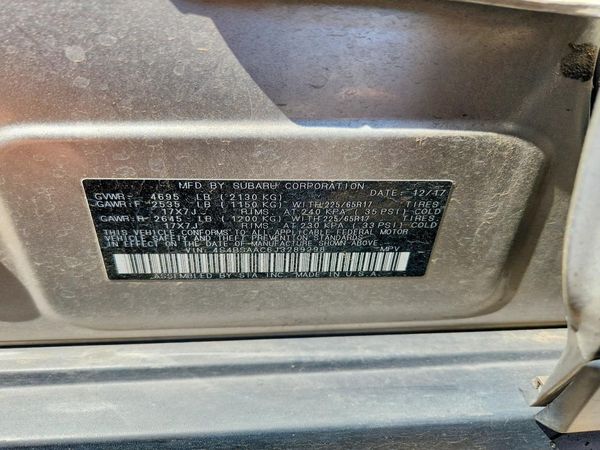 2018 SUBARU OUTBACK Base
