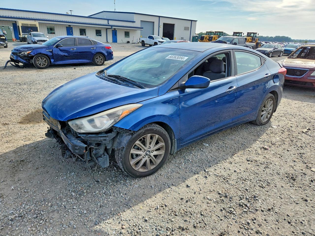 2015 HYUNDAI ELANTRA GLS(Middle) — Front 3/4