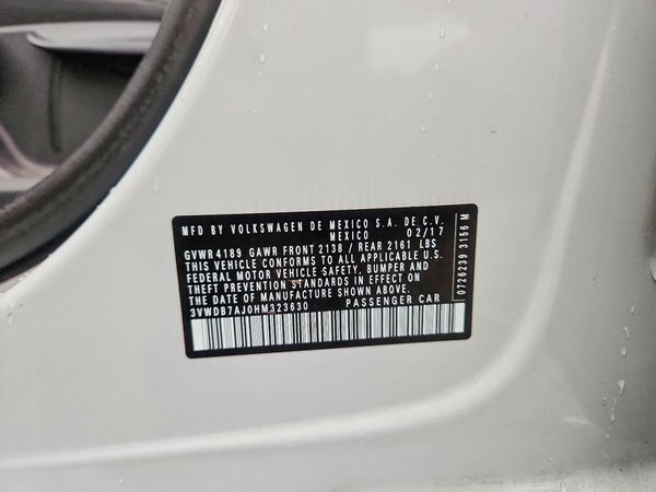 2017 VOLKSWAGEN JETTA