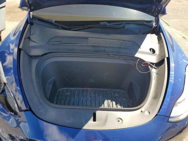2020 TESLA MODEL Y — Engine bay