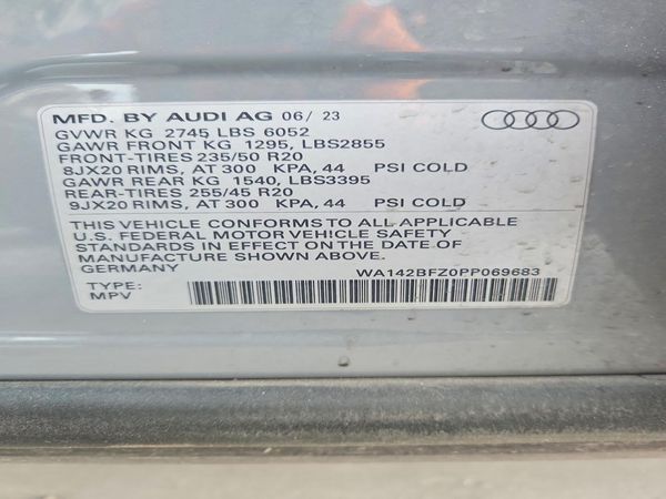 2023 AUDI Q4 E-TRON