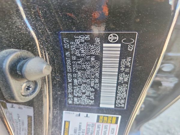 2021 TOYOTA PRIUS