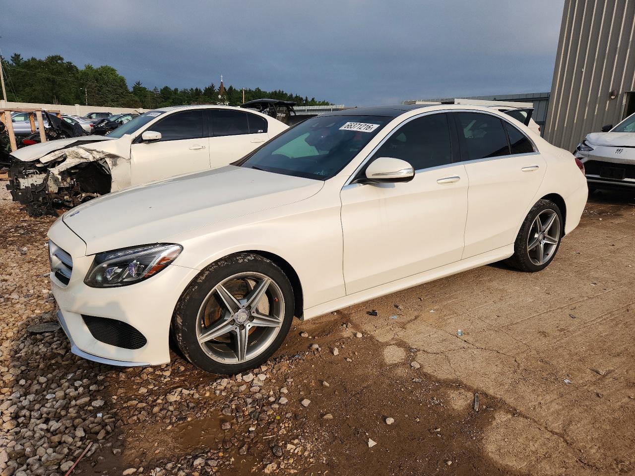 2015 MERCEDES-BENZ C 4-MATIC