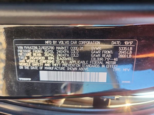2018 VOLVO V90 CROSS COUNTRY Inscription