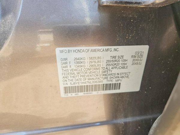 2022 ACURA MDX TECH