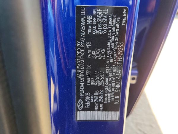 2023 HYUNDAI TUCSON SE