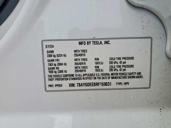 2024 TESLA MODEL Y