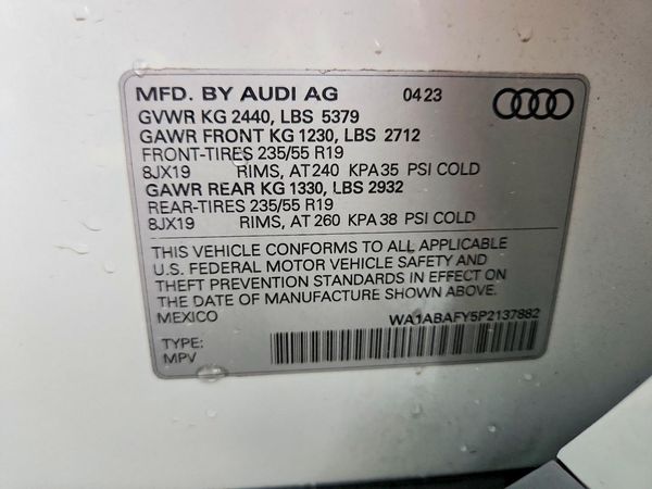 2023 AUDI Q5
