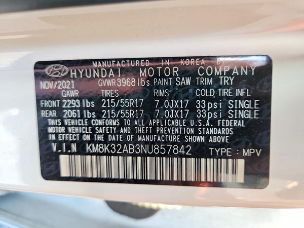 2022 HYUNDAI KONA
