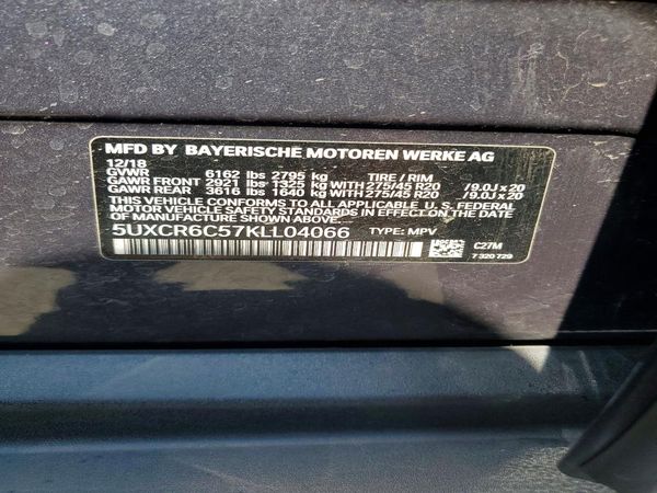 2019 BMW X5 xDrive40i