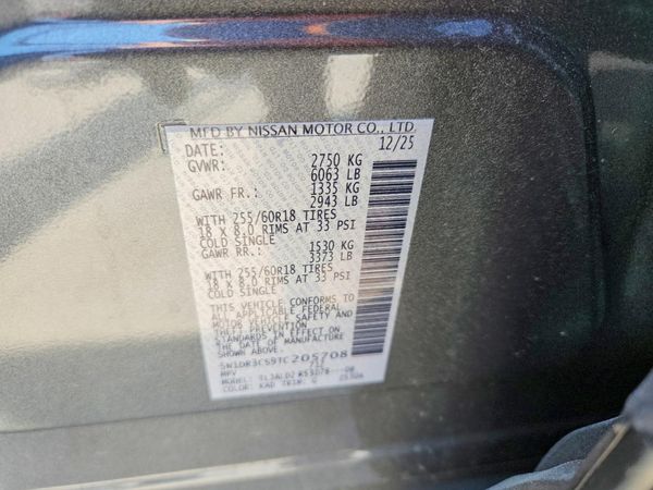 2026 NISSAN PATHFINDER SL