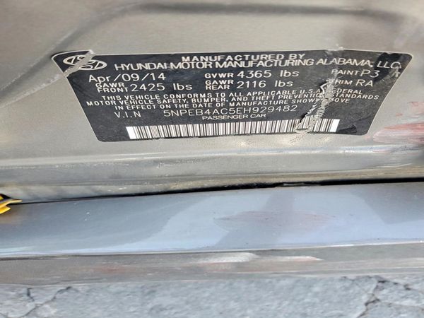 2014 HYUNDAI SONATA GLS/ GLS Popular