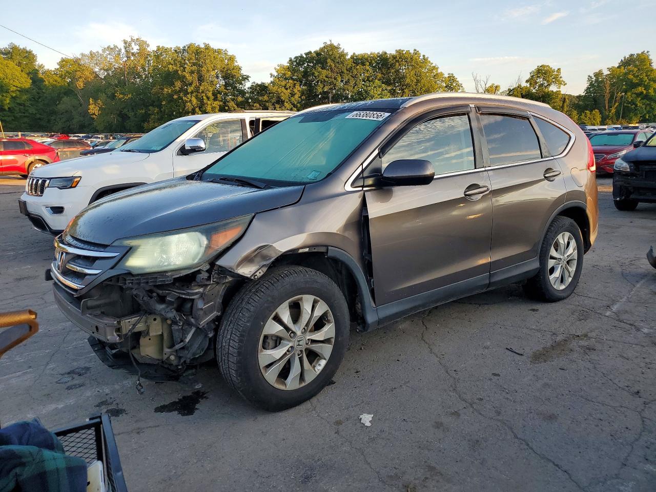 2013 HONDA CRV EX-L — Front 3/4