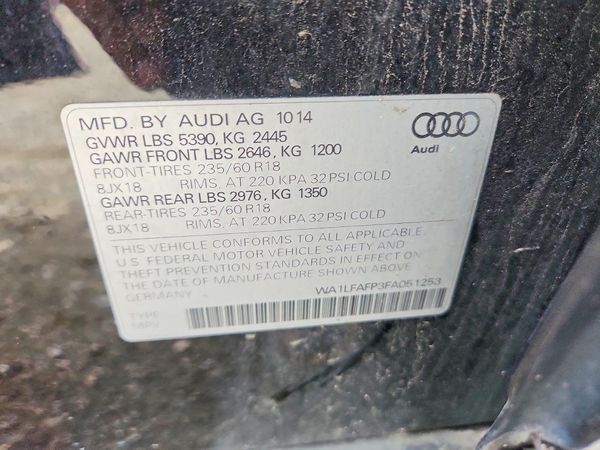 2015 AUDI Q5