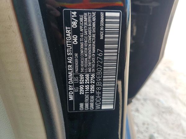 2014 MERCEDES-BENZ E