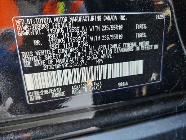 2025 TOYOTA RAV4