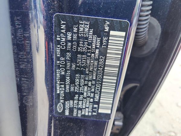 2025 HYUNDAI TUCSON SEL Convenience