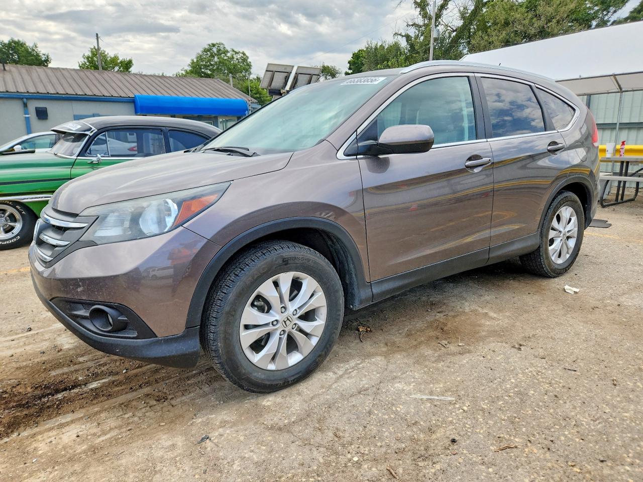 2014 HONDA CRV EX-L — Front 3/4
