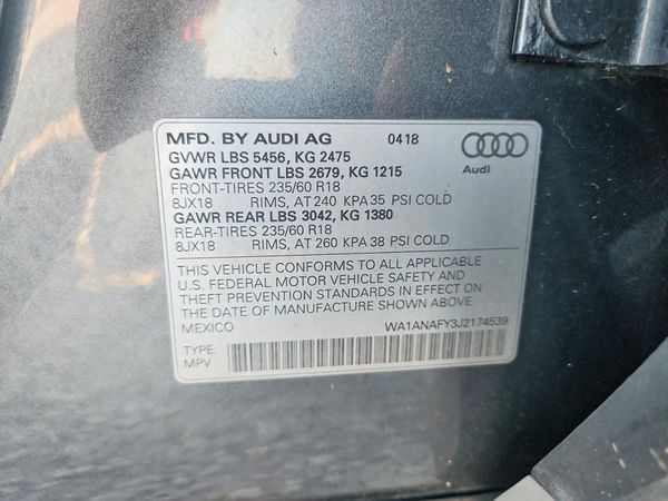 2018 AUDI Q5