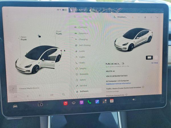 2019 TESLA MODEL 3 — ODOM