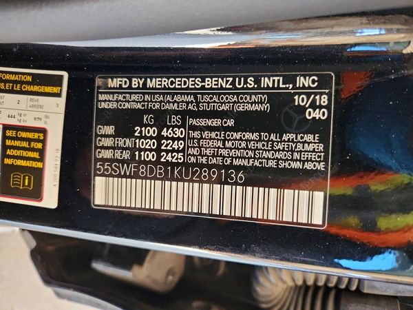 2019 MERCEDES-BENZ C C300