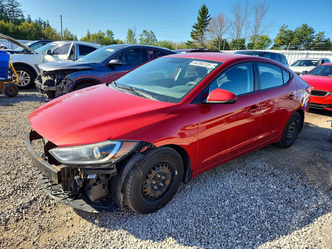 2017 HYUNDAI ELANTRA SE Base — Front 3/4