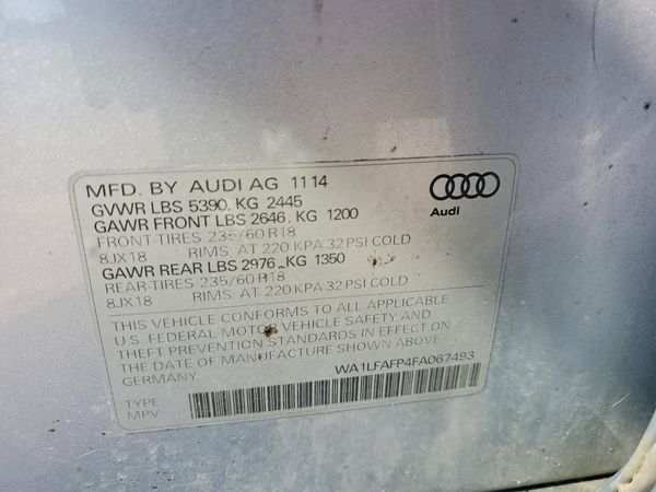2015 AUDI Q5
