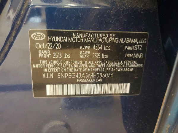 2021 HYUNDAI SONATA