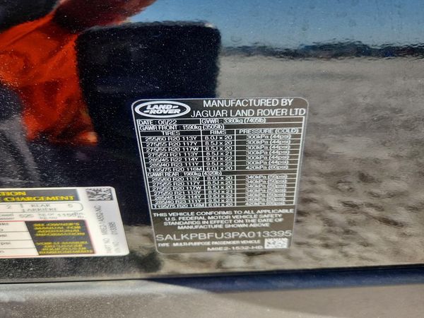 2023 LAND ROVER RANGE ROVER SE