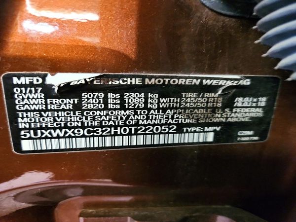 2017 BMW X3 xDrive28i