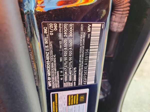 2020 MERCEDES-BENZ GLS GLS450-4M