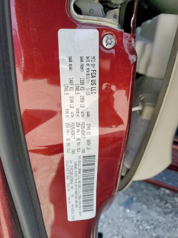 2018 DODGE GRAND CARAVAN