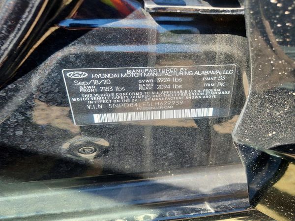 2020 HYUNDAI ELANTRA