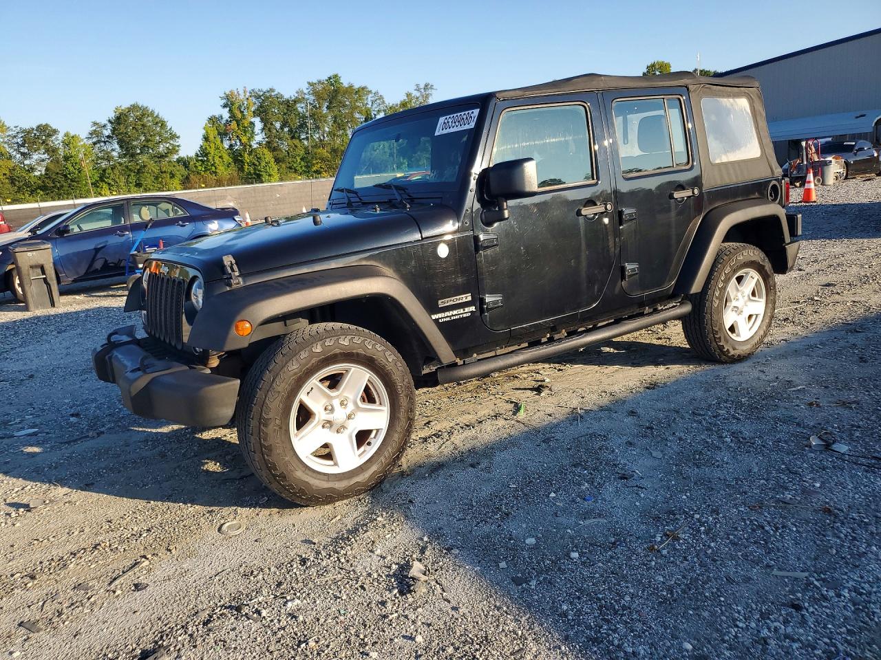 2017 JEEP WRANGLER UNLIMITED SPORT 4X4