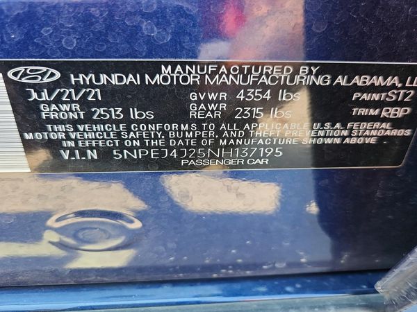 2022 HYUNDAI SONATA SEL Plus