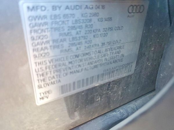 2017 AUDI Q7 quattro Premium Plus