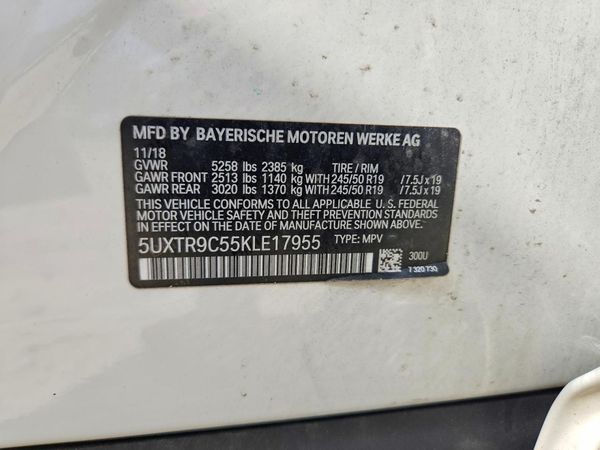 2019 BMW X3 xDrive30i