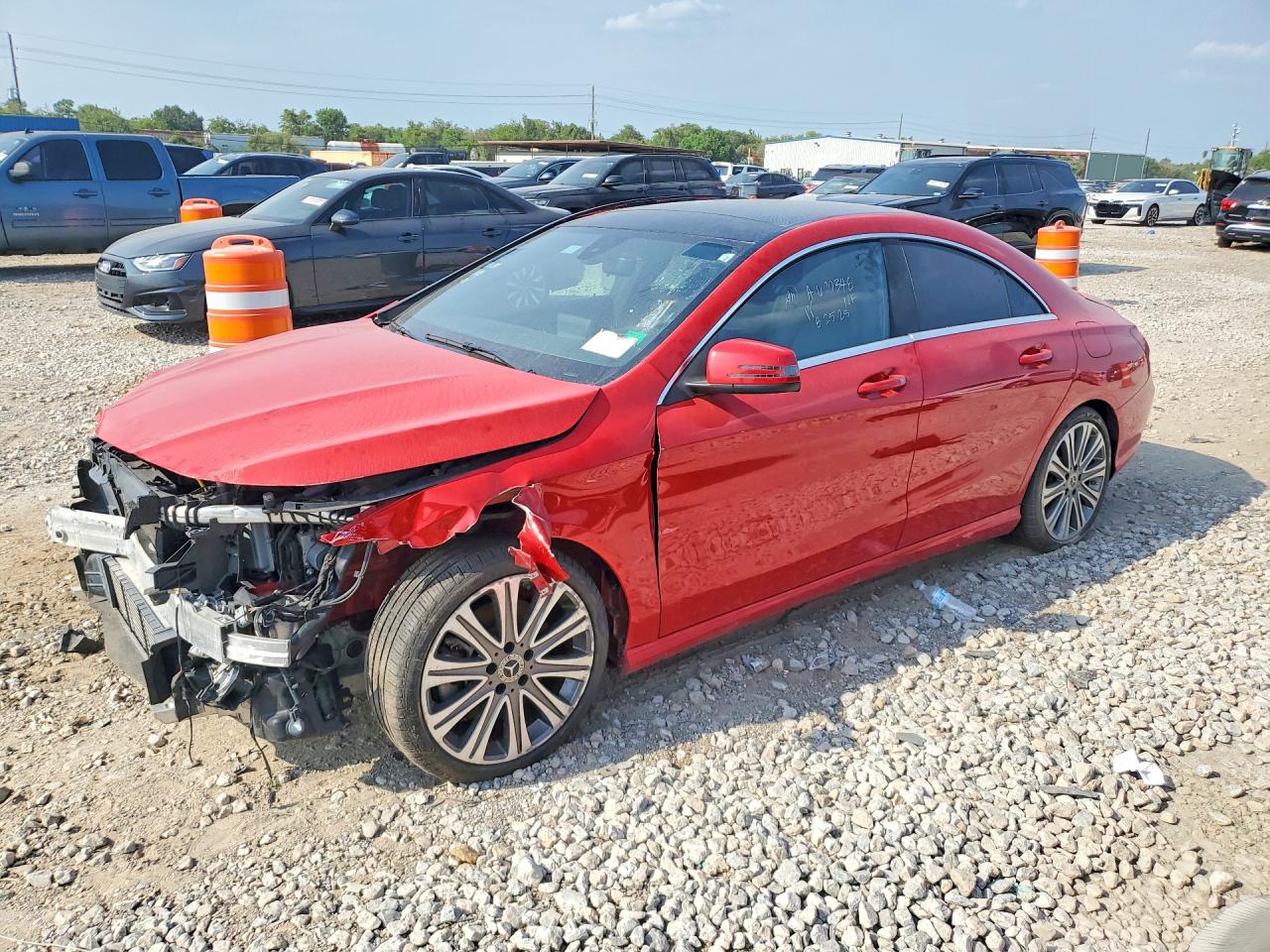 2018 MERCEDES-BENZ CLA-CLASS CLA250 — Front 3/4