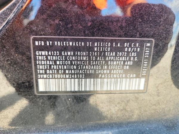 2019 VOLKSWAGEN JETTA S, SE, R-Line