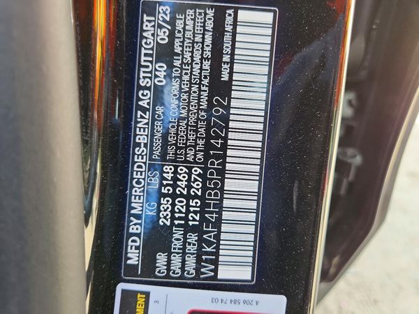 2023 MERCEDES-BENZ C C300 4MATIC