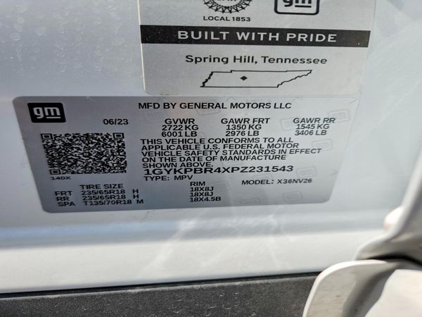 2023 CADILLAC XT6